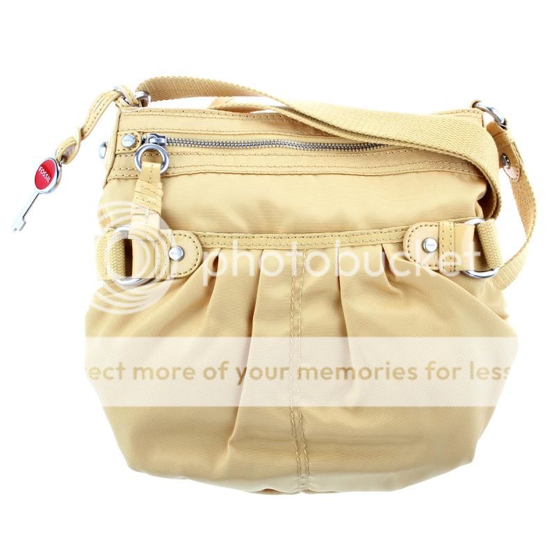 Fossil Shoulder Bag ZB4203717 Yellow Small Ladies Handbag Authentic New